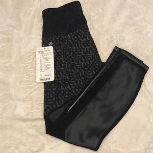 Lululemon running in the cut 7/8 tight